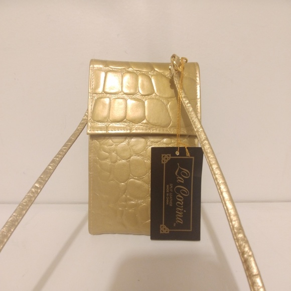 ❤️SALE❤️NWT Leather Crossbody W/ Bonus VS Bag - Picture 2 of 8